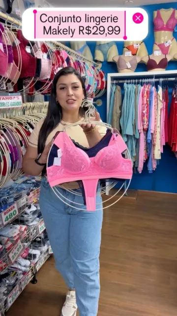 Conjunto lingerie Makely